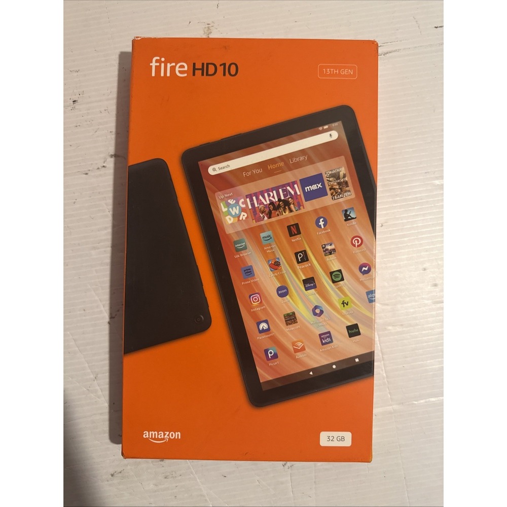 Amazon Fire HD 10 13th Gen 2023 10.1" 32GB Wi-Fi Tablet Black NEW